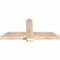 Ekena Millwork Eugene Smooth Timber Gable Bracket, Douglas Fir, 48"W x 22"H x 3 1/2"D x 5 1/2"F, 11/12 Pitch GBW048X22X0406EUG00SDF - alternate 5